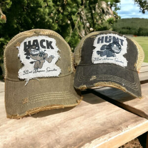 HACK! and HUNT! 32 WPS Hats